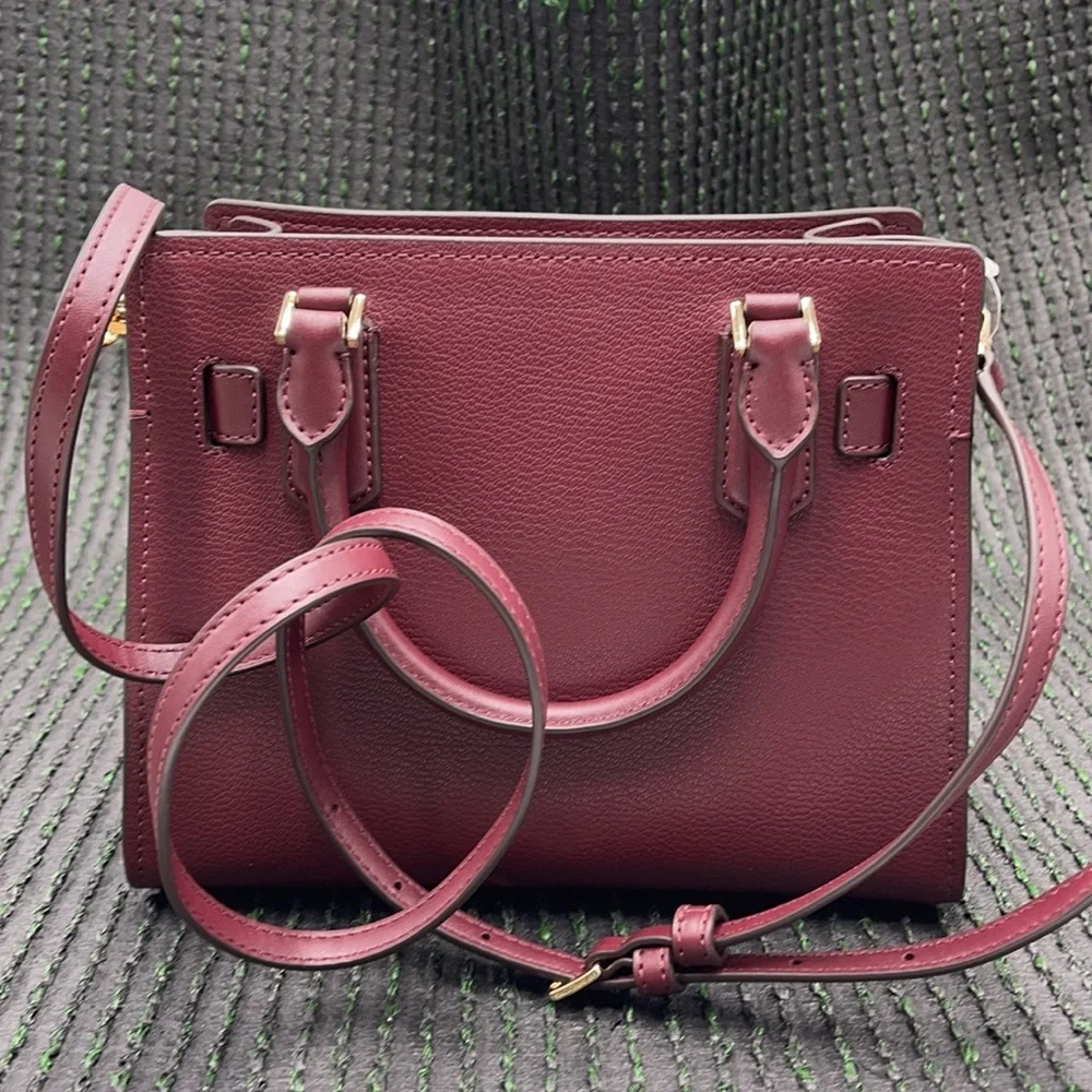 Michael Kors Hamilton Small Satchel Shoulder Crossbody Bag - Picture 7 of 16